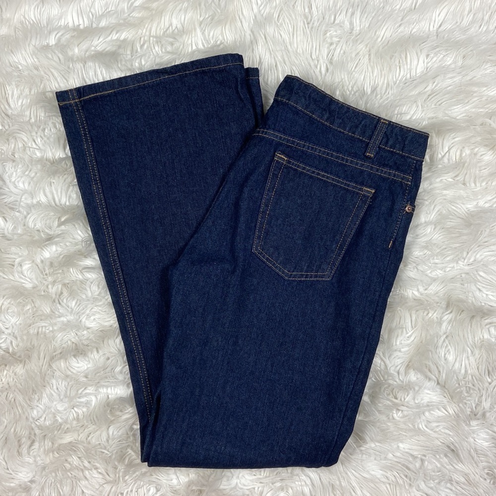 Route 66 Dark Wash Flare Denim Jeans - Picture 3 of 7